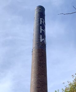RHW Chimney with Strapping