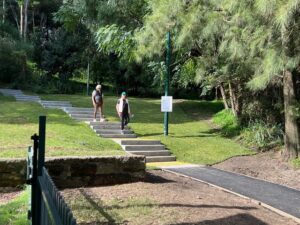 Trumper Park walkers