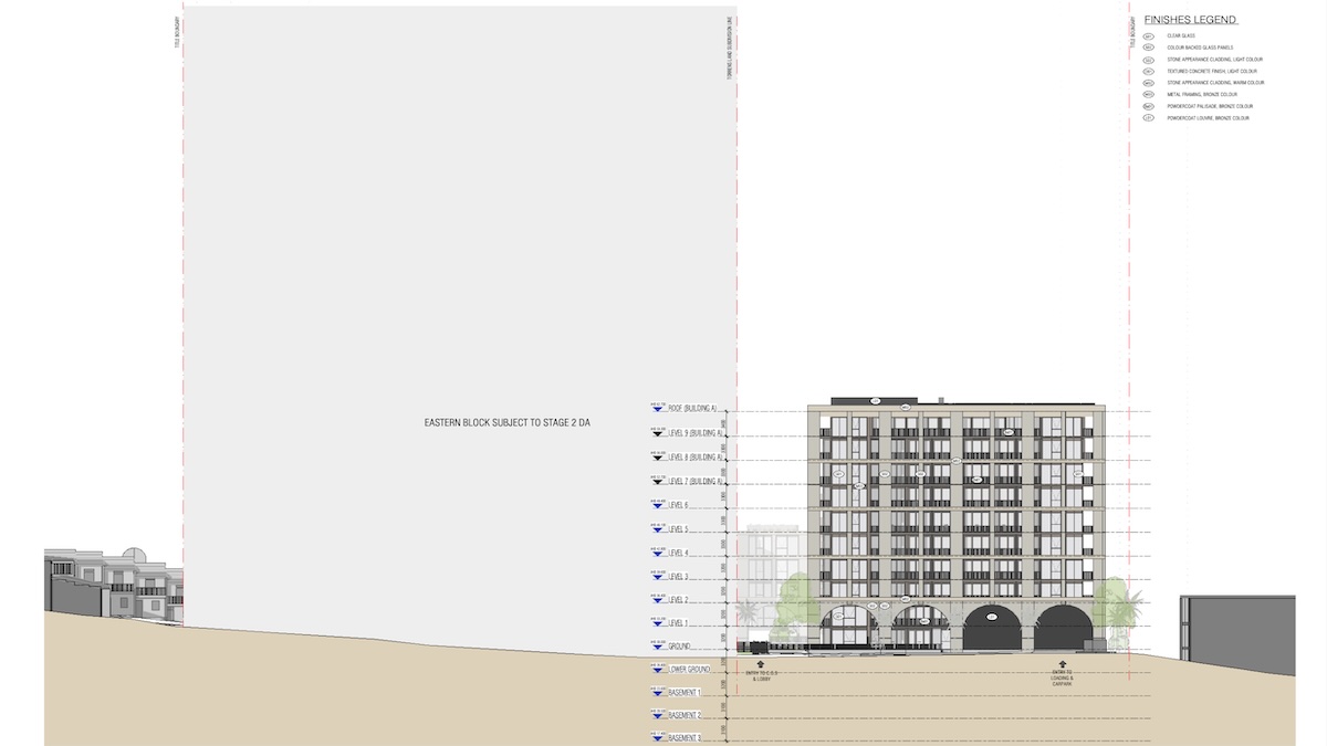 8-10 New McLean Street NE Elevation