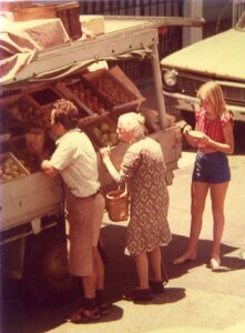 Fruit seller, Gipps Street, Paddington
