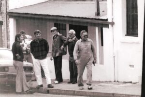 Local community, Gipps Street, Paddington c1972