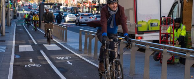 Oxford Street Cycleway opens
