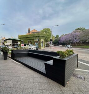 Glenmore Road parklet