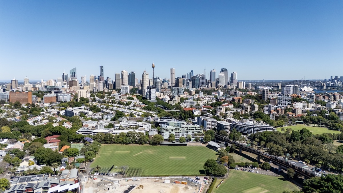 View from Paddington to City