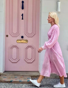 Harriet Price walking